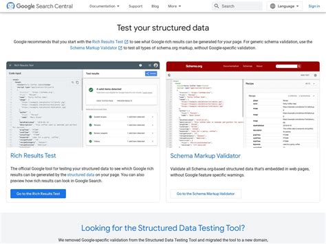 schema markup tester